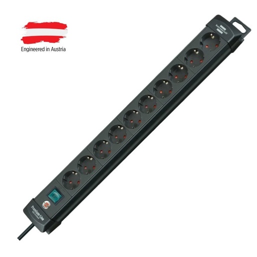 Razvodnik sa 10 mesta 3m 1.5mm2 + prekidač 6110010b