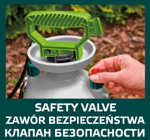 Prskalica pod pritiskom 5 L - VERTO - 15G505