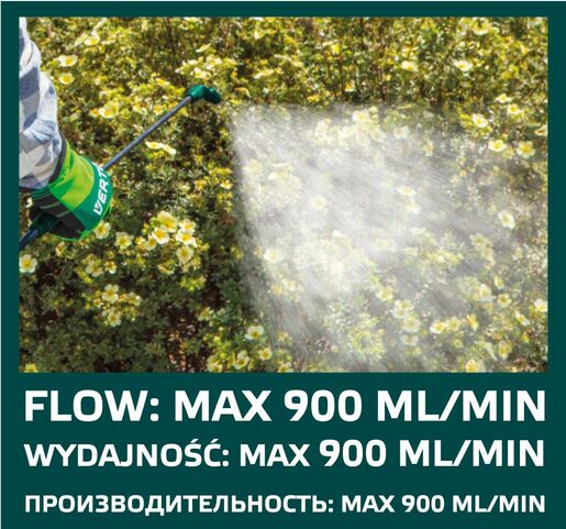Prskalica pod pritiskom 5 L - VERTO - 15G505