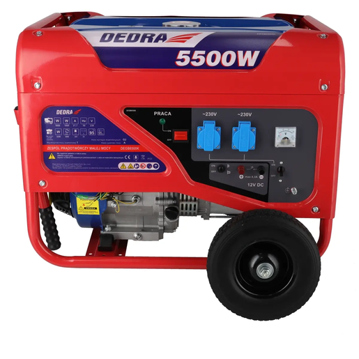 Benzinski agregat 5,5 kW - DEDRA DEGB6500K