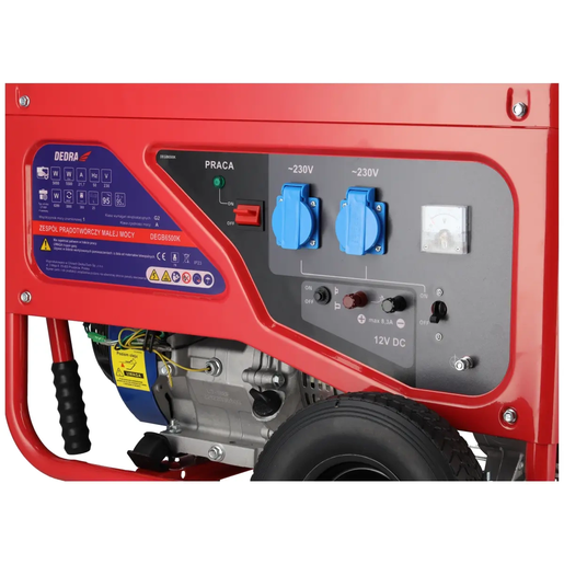 Benzinski agregat 5,5 kW - DEDRA DEGB6500K