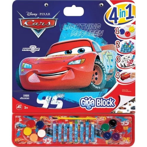 AS COMPANY GIGA BLOK CARS 4 u 1 AS27386