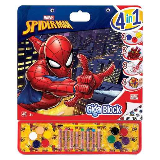 AS COMPANY GIGA BLOK SPIDERMAN 4 u 1 AS27379