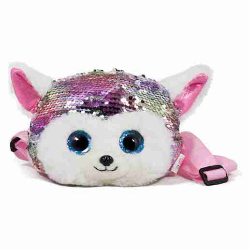 AMEK TOYS Plišana torbica Haski svetleci AM07059