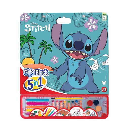 AS COMPANY Giga blok 5 u 1 Stitch AS27560