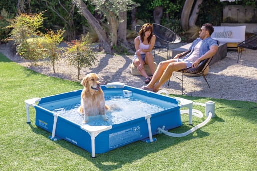 INTEX Square Frame Pet Pool Set 48402NP