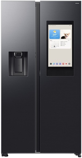 Samsung kombinovani frižider Side by Side RS90F66BEFEO, No Frost, 614 l, Visina 178 cm, crna