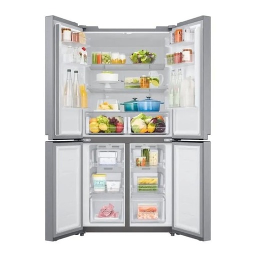 Samsung frižider SBS RF48A400EM9/EO, No Frost, 488 l, Visina 179 cm, srebrna
