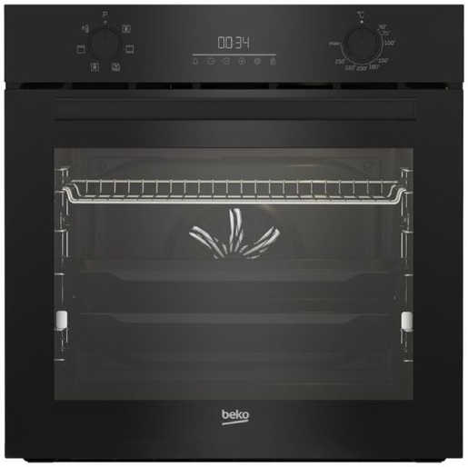 Beko ugradna rerna BBIE123001BD, Multifunkcionalna, 72 l, SteamShine, crna