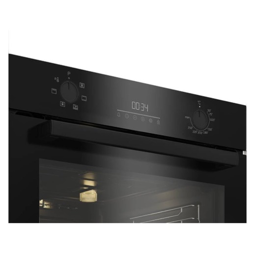 Beko ugradna rerna BBIE123001BD, Multifunkcionalna, 72 l, SteamShine, crna