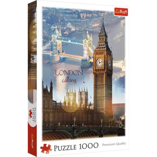 TREF LINE PUZZLE 1000  LONDON AT DAWN T10395