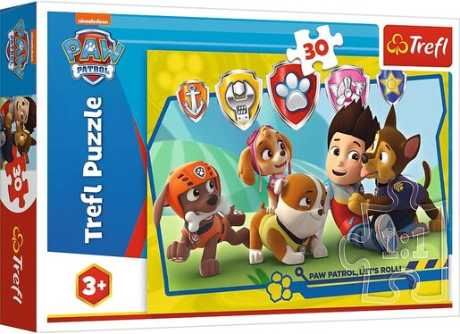 TREF LINE Puzzle patrolne šape-30 delova T18239