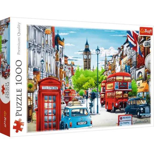 TREF LINE Puzzle 1000 pcs London street T10557