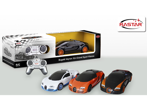 RASTAR R/C 1/24 BUGATTI Veyron RS07568