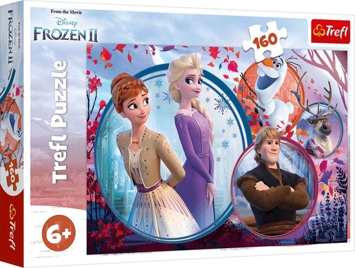 TREF LINE Puzzle Frozen-160 delova T15374