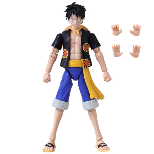 BANDAI One Piece Monkey D. Luffy Dressrosa figura OP70078