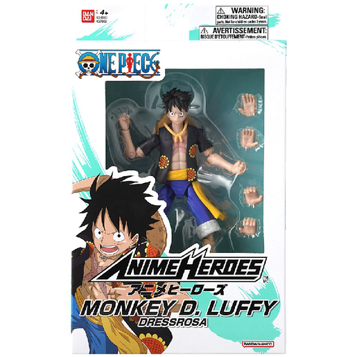 BANDAI One Piece Monkey D. Luffy Dressrosa figura OP70078