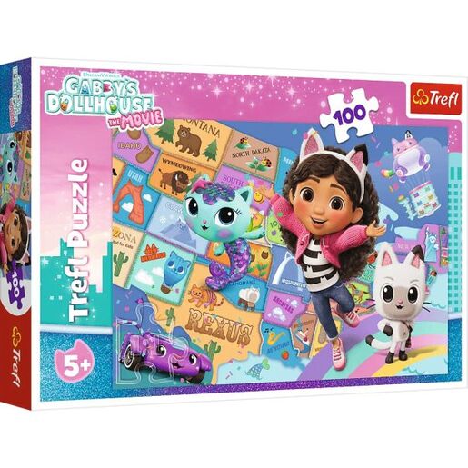 TREF LINE Puzzle Gabby-100 delova T16515