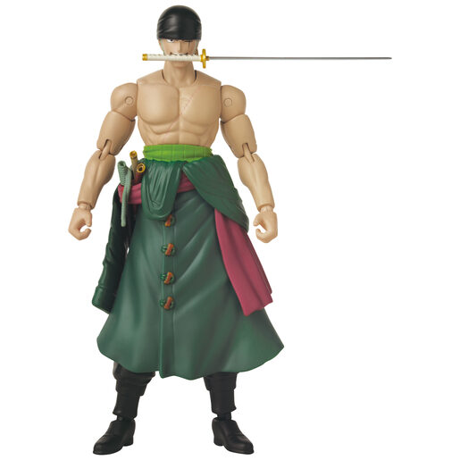 BANDAI One Piece Roronoa Zoro Three Sword figura OP70528