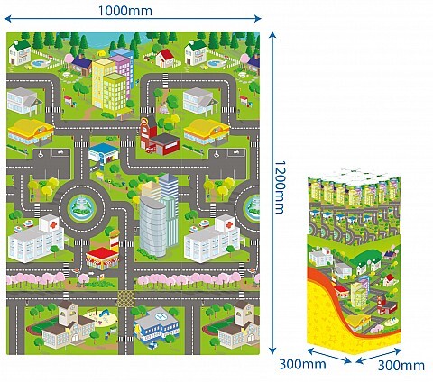 SUN TA TOYS MAPA GRADA PODLOGA PZ30166