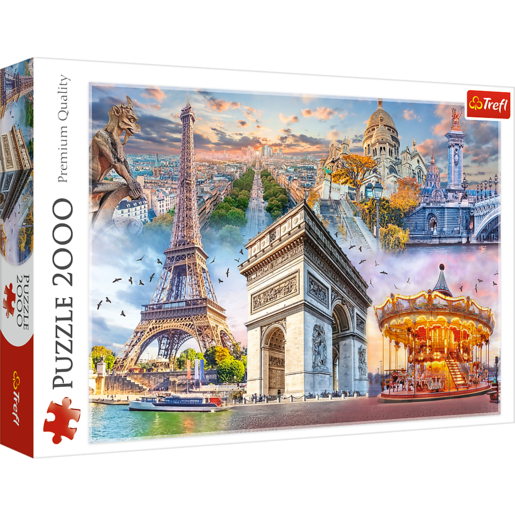 TREF LINE PUZZLE 2000 PARIS27125 T27125