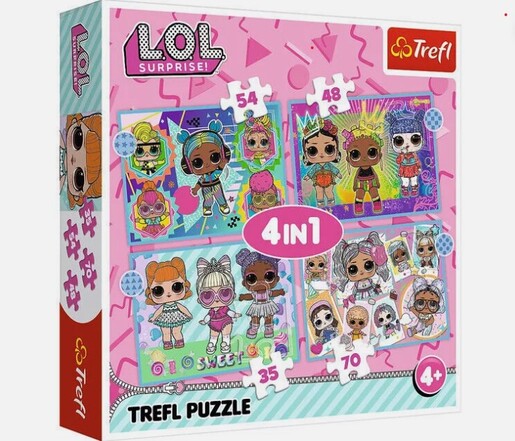 TREF LINE Puzzle LOL- 4 u 1 T46138