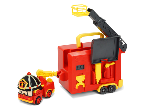 ROBOCAR POLY Kutija za cuvanje i Transformers Roy RP30733
