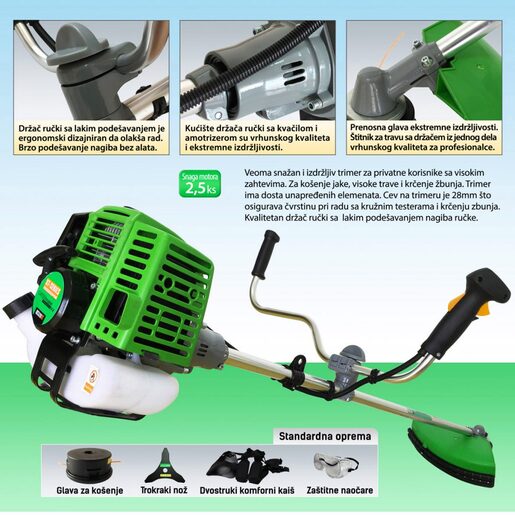 GARDENmaster Motorni trimer BC520XT