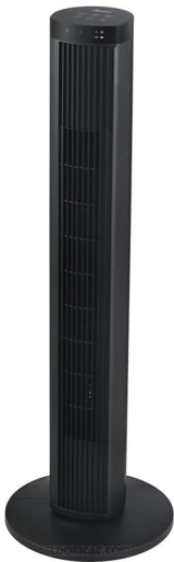 MIDEA Stubni ventilator MFZ382R0DK, 4 brzine, Oscilacija vazduha, Moderan toranj dizajn, Crni