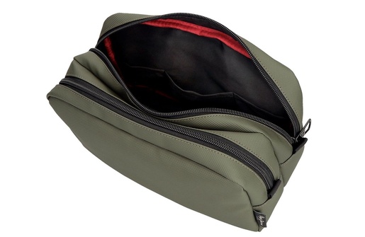 Pepe jeans dorking muški neseser sa 2 pregrade - khaki 74.644.42