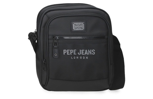 Pepe jeans durham muška torba na rame - crna 72.957.41