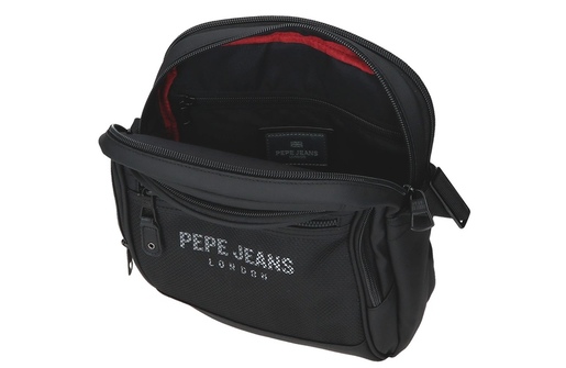 Pepe jeans durham muška torba na rame - crna 72.957.41