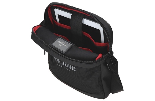 Pepe jeans durham muška torba na rame - crna 72.956.41