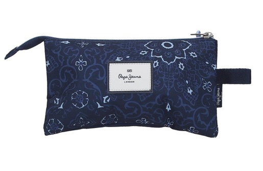 Pepe jeans lenay prazna pernica sa 3 pregrade - teget 61.243.42