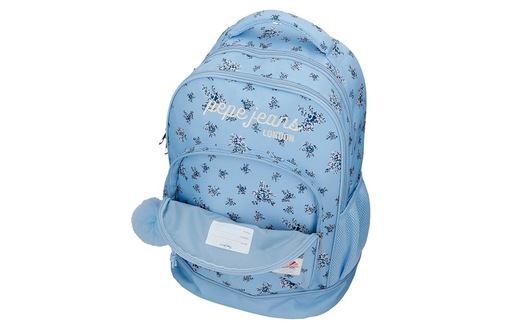 Pepe jeans olivia ranac za školu sa točkićima - sky blue 60.829.42
