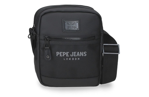 Pepe jeans durham muška torba na rame - crna 72.955.41