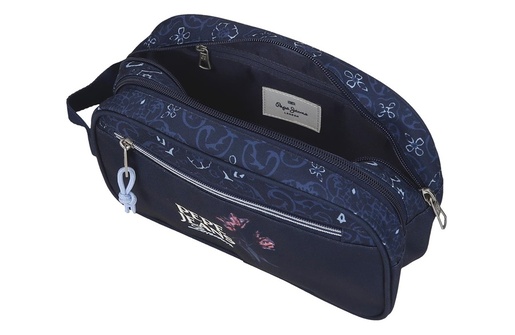 Pepe jeans lenay ženski neseser sa 2 pregrade - teget 61.244.42