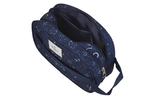 Pepe jeans lenay ženski neseser sa 2 pregrade - teget 61.244.42