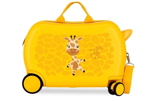 Roll road happy pets dečiji kofer na točkićima - žuta 49.910.45
