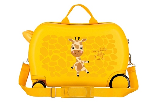 Roll road happy pets dečiji kofer na točkićima - žuta 49.910.45