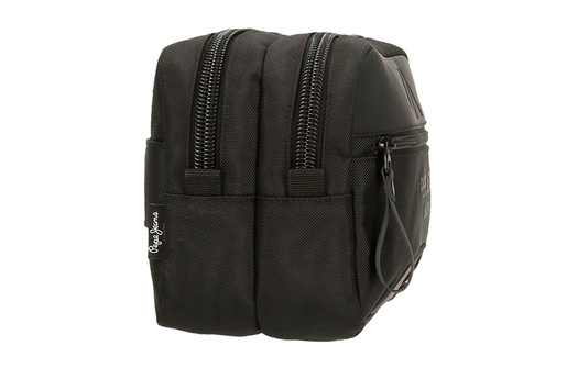 Pepe jeans bromley muški neseser sa 2 pregrade - crna 70.644.41