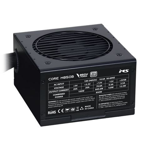 NAPAJANJE MS CORE M850B ATX3.1