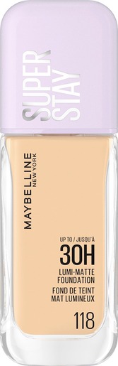 Maybelline New York Tečni puder Super stay lumi matte 118​