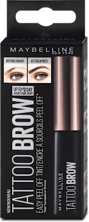 Maybelline Tattoo Brow Easy Peel Off gel za obrve – Dark Brown, 5 g
