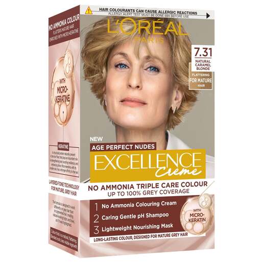 L’Oréal Paris Boja za kosu Excellence Age perfect nudes 7.31 ASH Brown