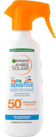 Garnier Ambre Solaire Kids Sensitive Advanced SPF50+ sprej za decu za zaštitu od sunca 300ml