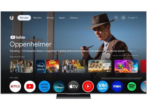 TCL QLED-Mini LED TV 85"85C8K, 4K UHD, 144Hz, Google TV