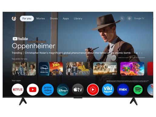 TCL QLED TV 85" 85P7K, 4K UHD, 60Hz, Google TV