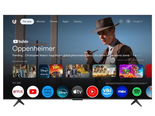 TCL QLED-Mini LED TV 85" 85C6K, 4K UHD, 144Hz, Google TV
