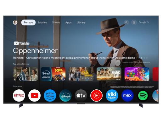 TCL QLED-Mini LED TV 98" 98C6K, 4K UHD, 144Hz, Google TV